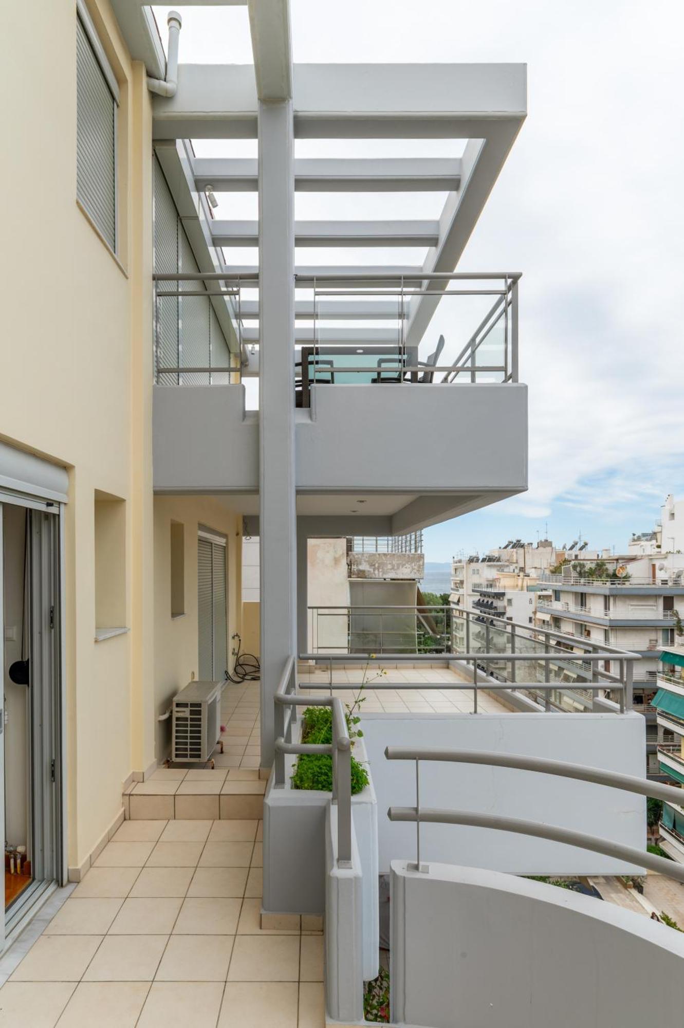 Elvita Athens Sea View Maisonette Exterior photo